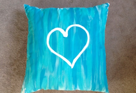 Pinterest pillow project